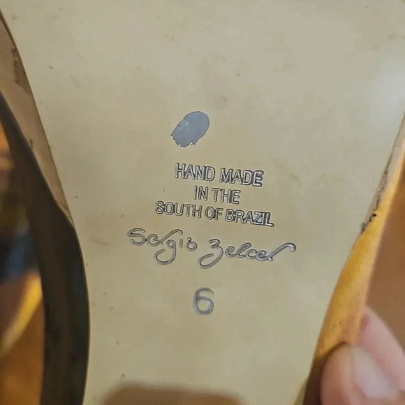 Sergio Zelcer Handmade Satin Heels - Picture 8 of 8